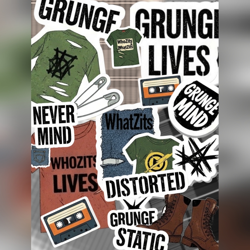 ✨Grunge Static Sticker Pack✨